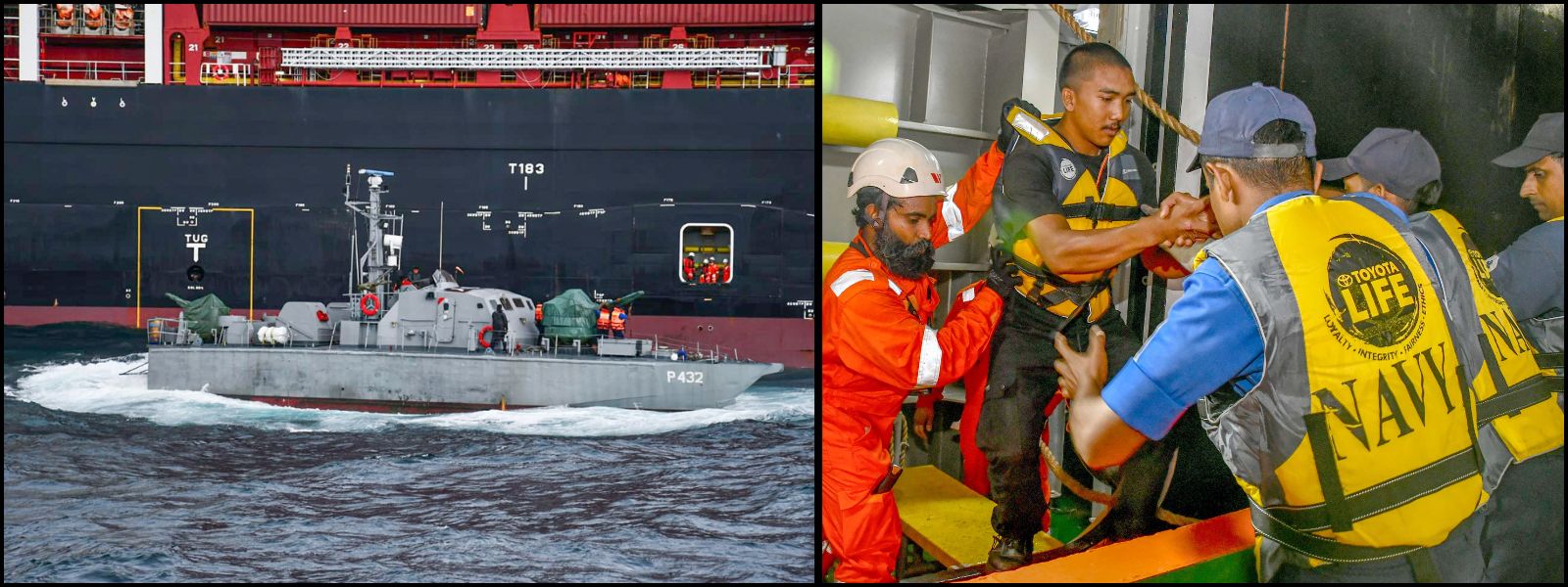 Sri Lanka Rescues 25 Indonesian Fishermen